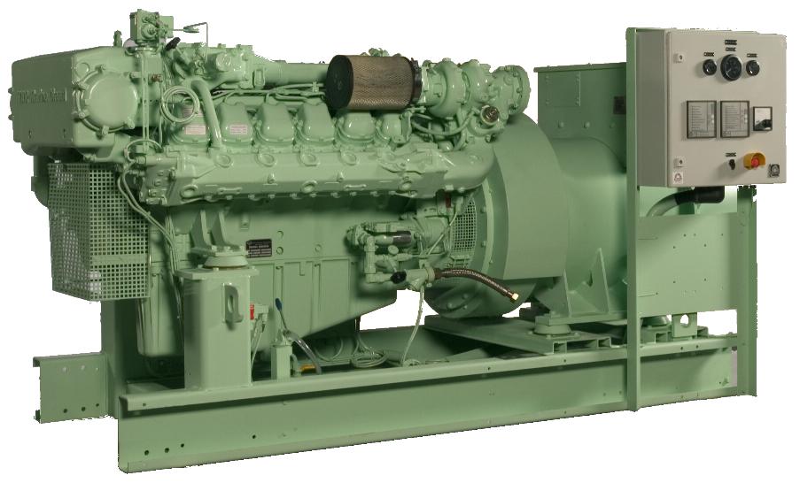 HIGH SPEED MARINE DISEL ENGINE